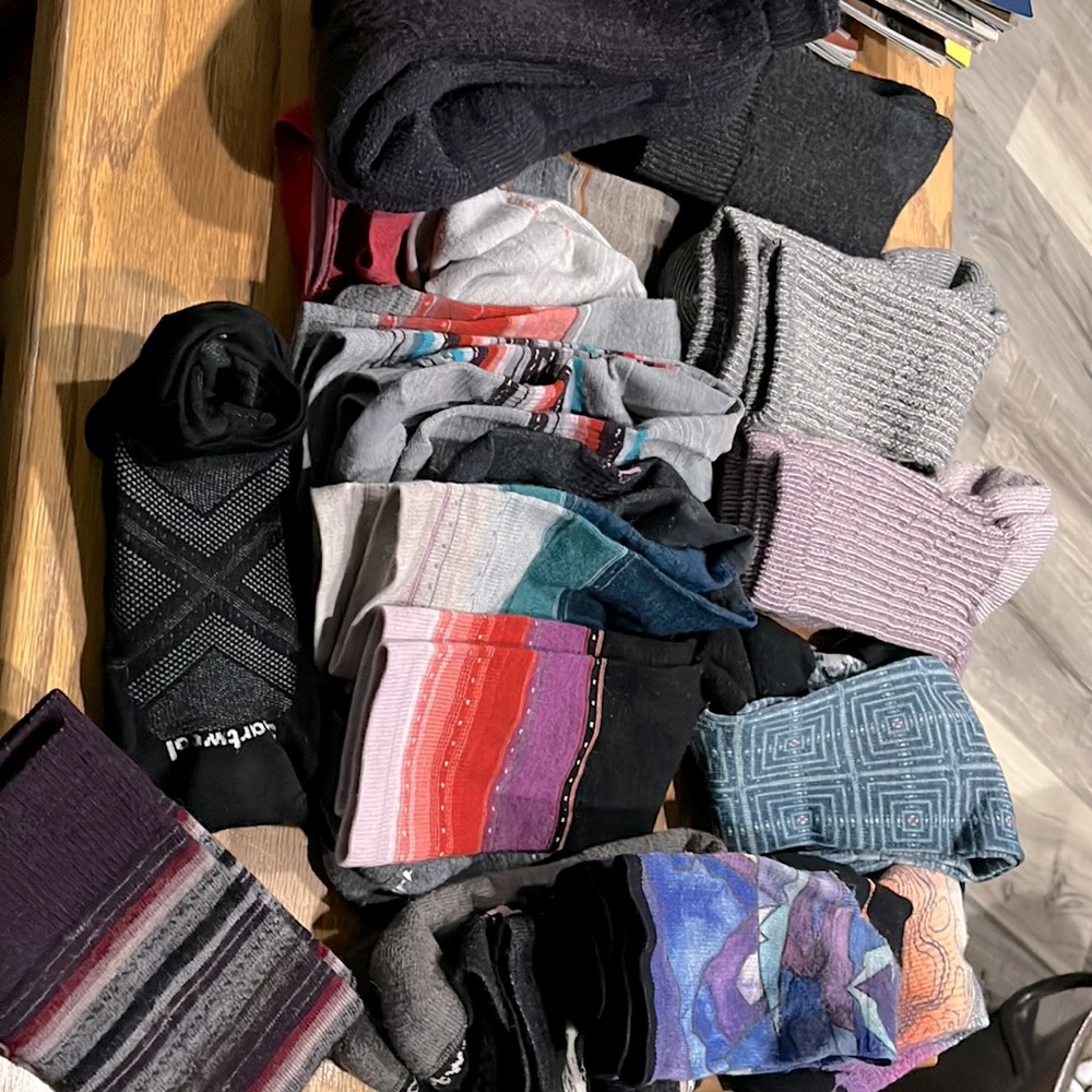 Women’s Smartwool Socks Nice lot of 15 pair. Brand New. Laundered.